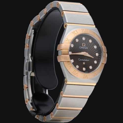 Montre Omega Constellation - Montre femme en or rose et acier 58 Facettes MT42914