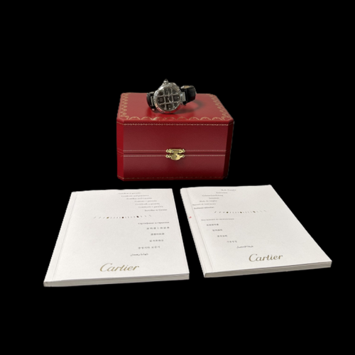 Montre Cartier Pasha - Montre automatique en acier 38 mm 58 Facettes MT42743