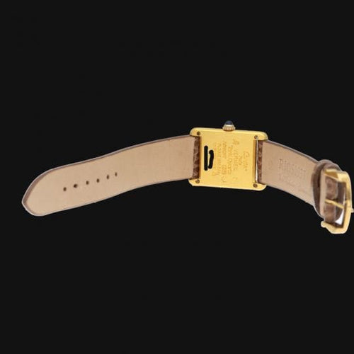 Montre Cartier Tank Vermeil - Montre femme à quartz 58 Facettes MT42664