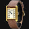 Montre Cartier Tank Vermeil - Montre femme quartz plaqué or 58 Facettes MT42665