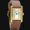 Montre Cartier Tank Vermeil - Montre femme quartz plaqué or 58 Facettes MT42665