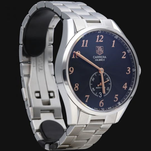 Montre Tag Heuer Carrera - Montre homme Calibre 6 en acier 58 Facettes MT42817