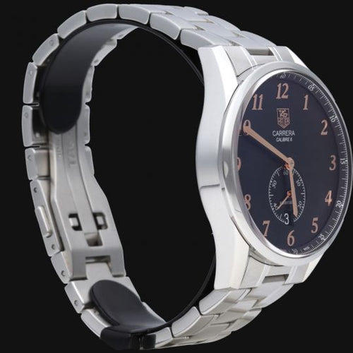 Montre Tag Heuer Carrera - Montre homme Calibre 6 en acier 58 Facettes MT42817