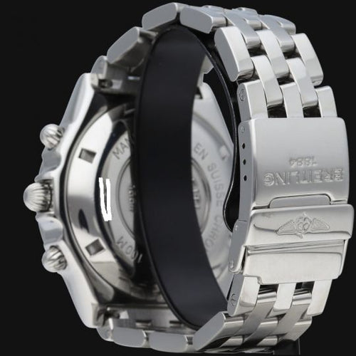 Montre Breitling Crosswind - Montre chronographe automatique homme en acier 58 Facettes MT42008
