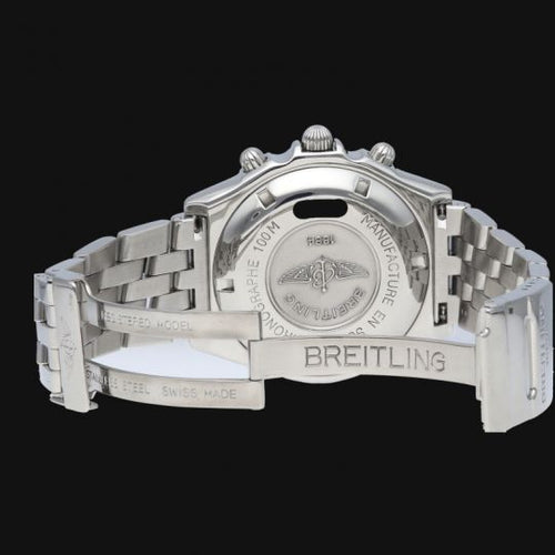 Montre Breitling Crosswind - Montre chronographe automatique homme en acier 58 Facettes MT42008