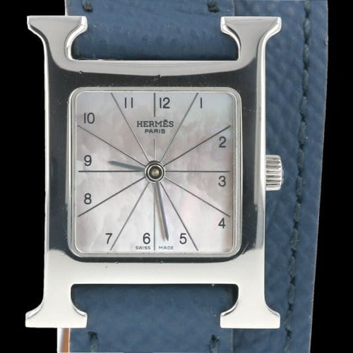 Montre Hermès Heure H - Montre femme en acier quartz 58 Facettes MT42714