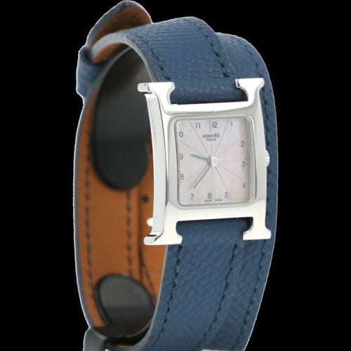 Montre Hermès Heure H - Montre femme en acier quartz 58 Facettes MT42714