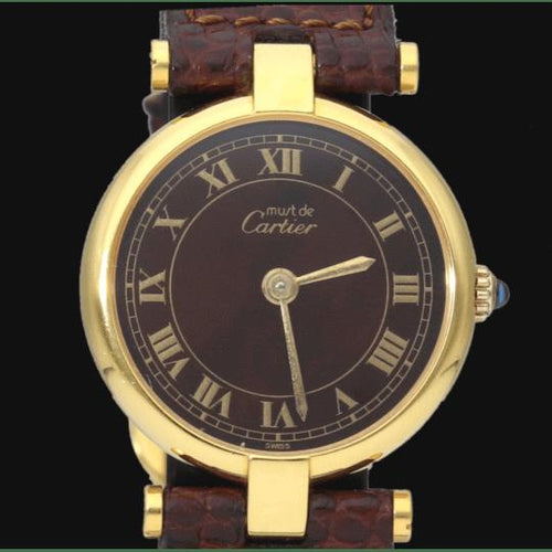 Montre Cartier Must de Cartier Vermeil - Montre femme quartz 24 mm 58 Facettes MT42975