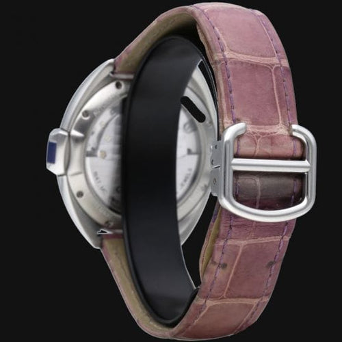 Montre Cartier Clé de Cartier - Montre automatique 35 mm en acier 58 Facettes MT42697