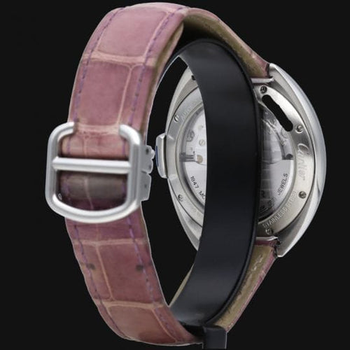 Montre Cartier Clé de Cartier - Montre automatique 35 mm en acier 58 Facettes MT42697