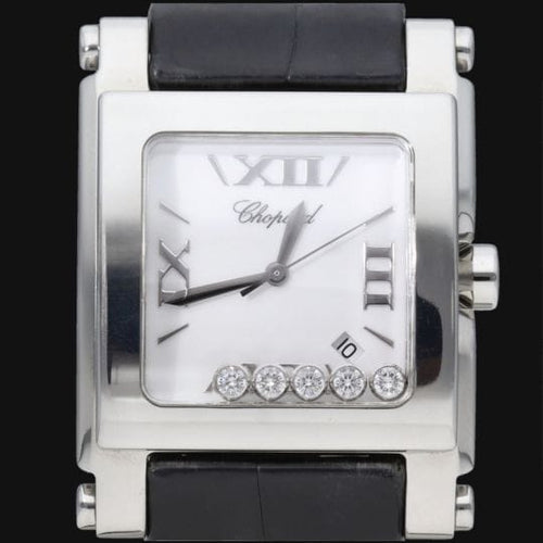 Montre Chopard Happy Sport - Montre femme en acier 35 mm 58 Facettes MT42963