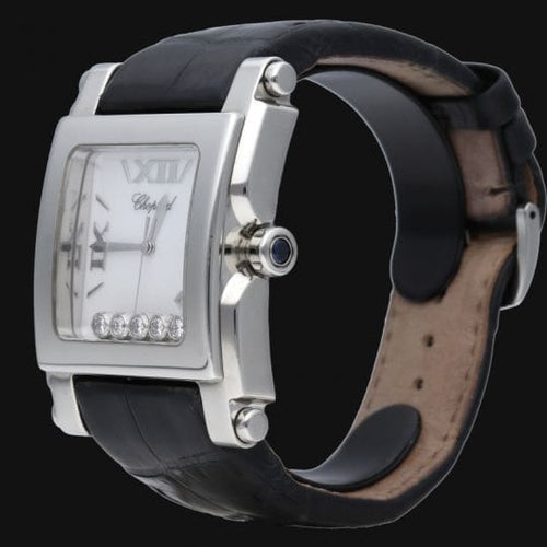 Montre Chopard Happy Sport - Montre femme en acier 35 mm 58 Facettes MT42963