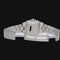 Montre Cartier Santos Galbée - Montre automatique en acier 58 Facettes MT42448