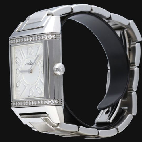 Montre Jaeger-LeCoultre Reverso Squadra Lady - Montre femme en acier quartz 58 Facettes MT42849