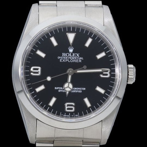 Montre Rolex Explorer - Montre automatique homme/femme 36 mm acier 58 Facettes MT43018