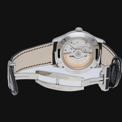 Montre Jaeger-LeCoultre Master Hometime - Montre homme automatique en acier 58 Facettes MT43011