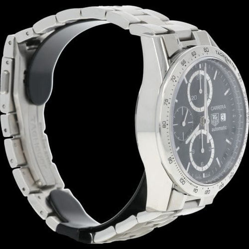Montre TAG Heuer Carrera - Montre chronographe Calibre 16 en acier 58 Facettes MT42809