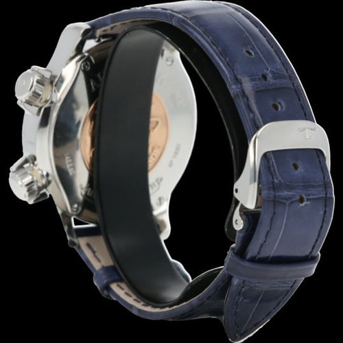 Montre Jaeger-LeCoultre Master Compressor Lady - Montre automatique en acier 37 mm 58 Facettes MT42859