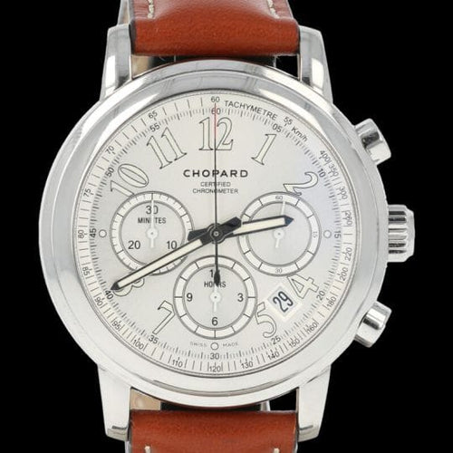 Montre Chopard Mille Miglia - Montre chronographe automatique acier 42 mm 58 Facettes MT43056