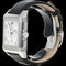 Montre Jaeger-LeCoultre Reverso Squadra - Montre GMT Chronograph en acier 58 Facettes MT43042