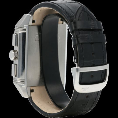 Montre Jaeger-LeCoultre Reverso Squadra - Montre GMT Chronograph en acier 58 Facettes MT43042