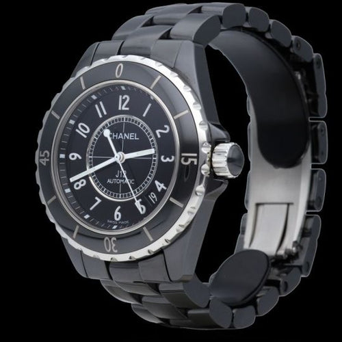 Montre Chanel J12 - Montre automatique 38 mm en céramique 58 Facettes MT40404