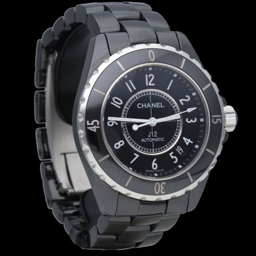 Montre Chanel J12 - Montre automatique 38 mm en céramique 58 Facettes MT40404