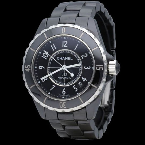 Montre Chanel J12 - Montre automatique 38 mm en céramique 58 Facettes MT40404