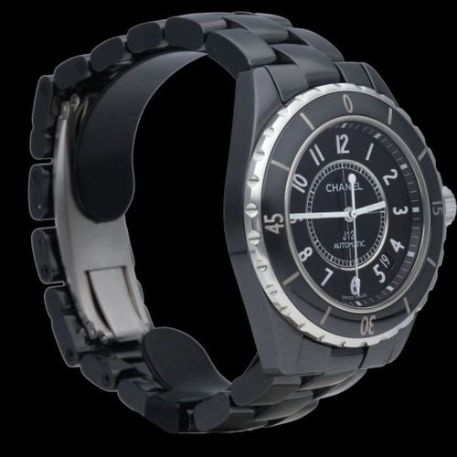 Montre Chanel J12 - Montre automatique 38 mm en céramique 58 Facettes MT40404
