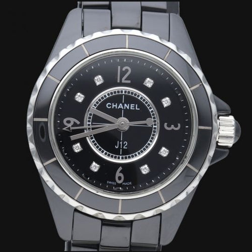 Montre Chanel J12 - Montre quartz 29 mm en céramique noire 58 Facettes MT42776