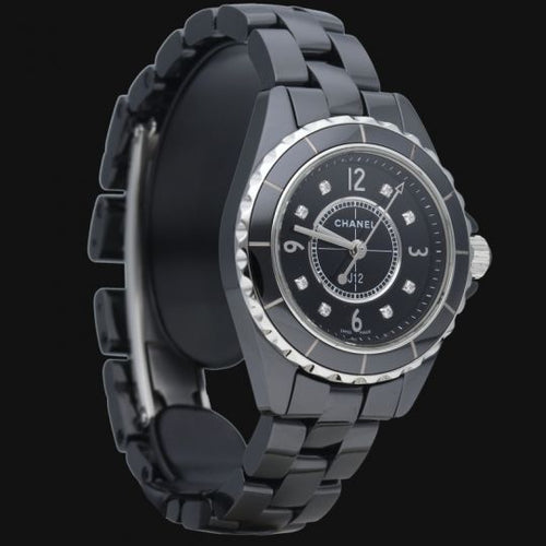 Montre Chanel J12 - Montre quartz 29 mm en céramique noire 58 Facettes MT42776