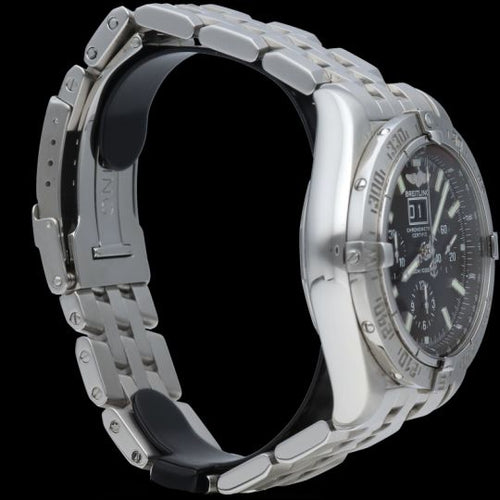 Montre Breitling Chronomat Blackbird - Montre chronographe en acier 58 Facettes MT35287