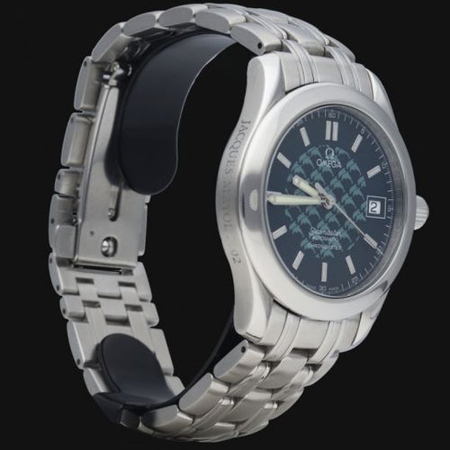 Montre Omega Seamaster 120M Jacques Mayol - Montre automatique homme acier 58 Facettes MT43124