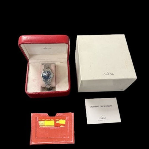 Montre Omega Seamaster 120M - Montre homme en acier, cadran bleu 58 Facettes MT43143