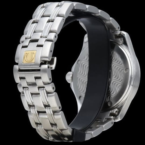 Montre Omega Seamaster 120M - Montre homme en acier, cadran bleu 58 Facettes MT43143
