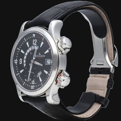 Montre Jaeger-LeCoultre Master Compressor Dualmatic - Montre automatique homme acier 42 mm 58 Facettes MT43194