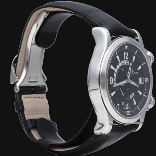 Montre Jaeger-LeCoultre Master Compressor Dualmatic - Montre automatique homme acier 42 mm 58 Facettes MT43194