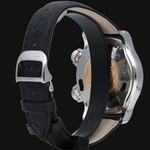Montre Jaeger-LeCoultre Master Compressor Dualmatic - Montre automatique homme acier 42 mm 58 Facettes MT43194