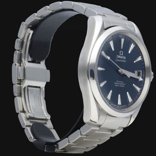 Montre Omega Seamaster Aqua Terra - Montre automatique homme en acier 41 mm 58 Facettes MT43211