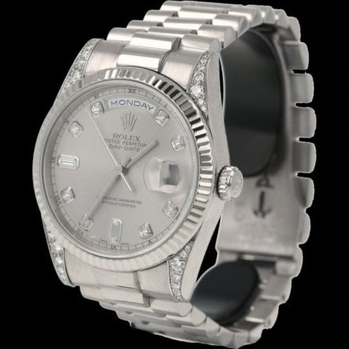 Montre Rolex Day-Date 36 - Montre en or blanc 58 Facettes MT43183