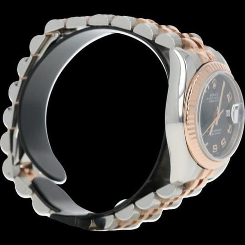 Montre Rolex Lady-Datejust 26 - Montre Oyster Perpetual en or rose et acier 58 Facettes MT42669