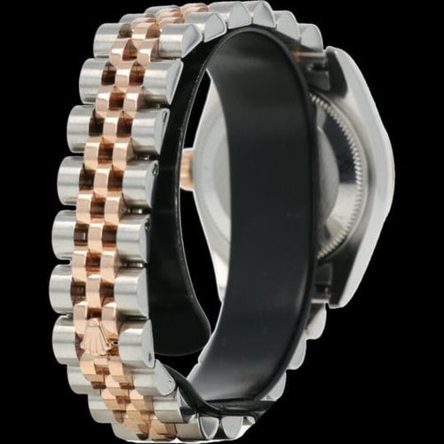 Montre Rolex Lady-Datejust 26 - Montre Oyster Perpetual en or rose et acier 58 Facettes MT42669
