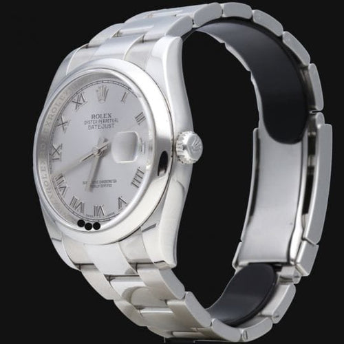Montre Rolex Datejust - Montre 36 mm en acier 58 Facettes MT43238