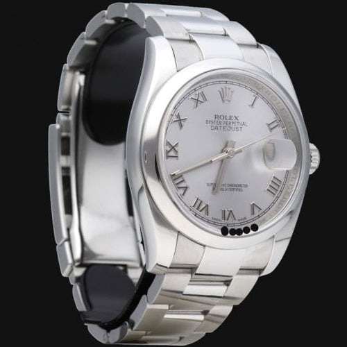 Montre Rolex Datejust - Montre 36 mm en acier 58 Facettes MT43238