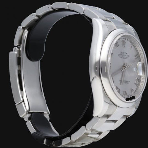 Montre Rolex Datejust - Montre 36 mm en acier 58 Facettes MT43238