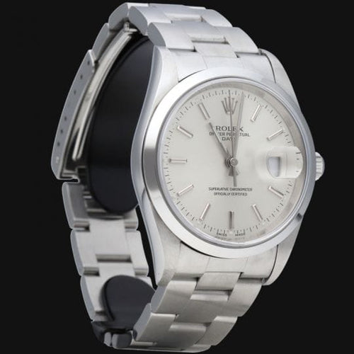 Montre Rolex Date - Montre femme 34 mm en acier 58 Facettes MT43254