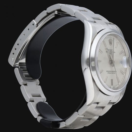 Montre Rolex Date - Montre femme 34 mm en acier 58 Facettes MT43254