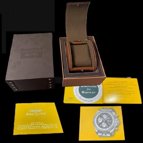 Montre Breitling Bentley - Montre homme automatique en acier 44 mm 58 Facettes MT43264