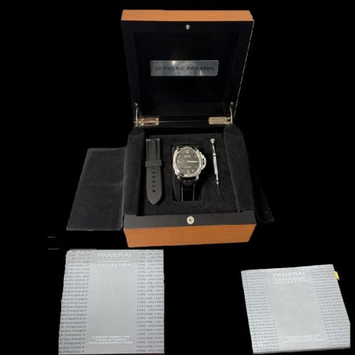 Montre Panerai Luminor Marina 1950 - Montre homme 44 mm acier 58 Facettes MT43280