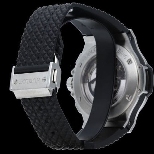 Montre Hublot Big Bang - Montre chronographe 44 mm en acier 58 Facettes MT43285